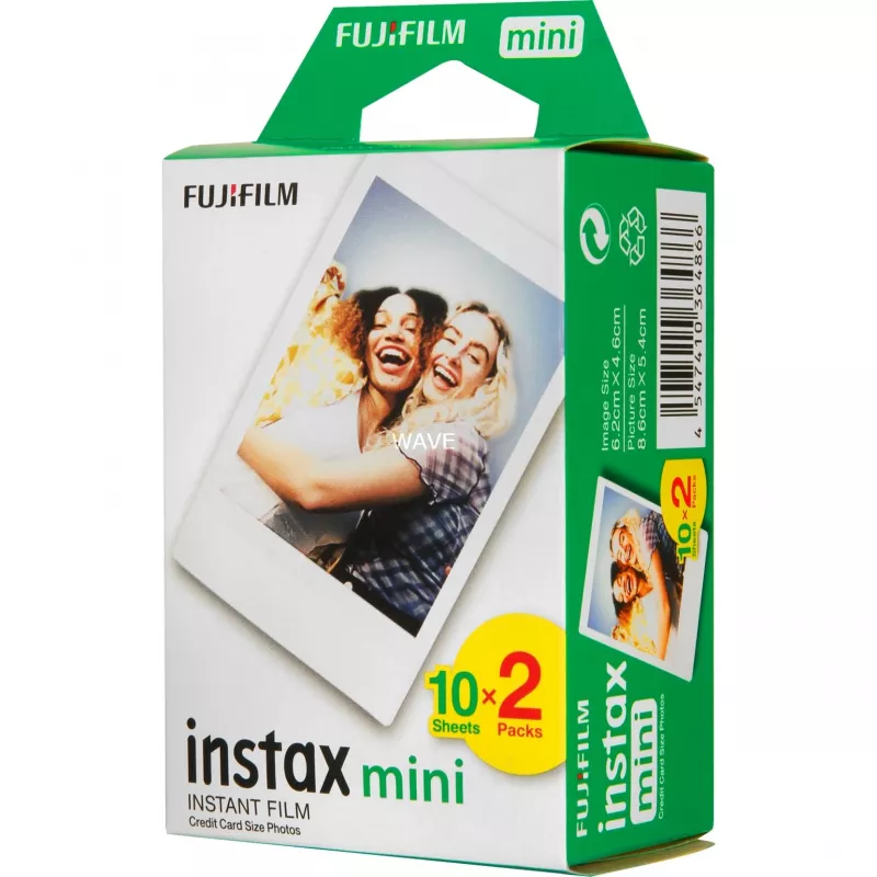 Fujifilm Instax Mini blizgus momentinis filmas 20 lapų (2×10)