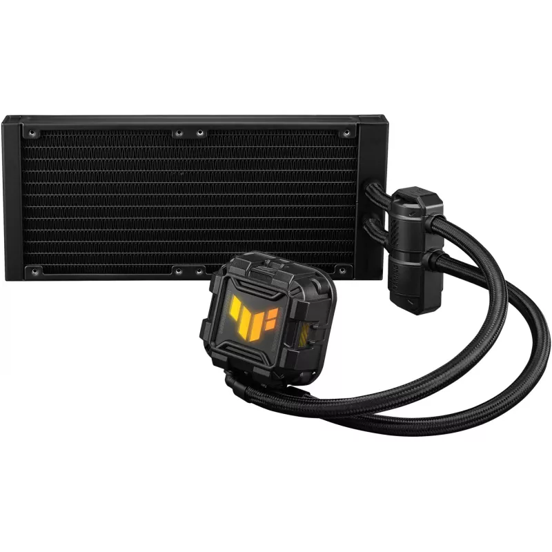 ASUS TUF GAMING LC II 240 ARGB procesoriaus skysčio aušinimo komplektas 12 cm juodas