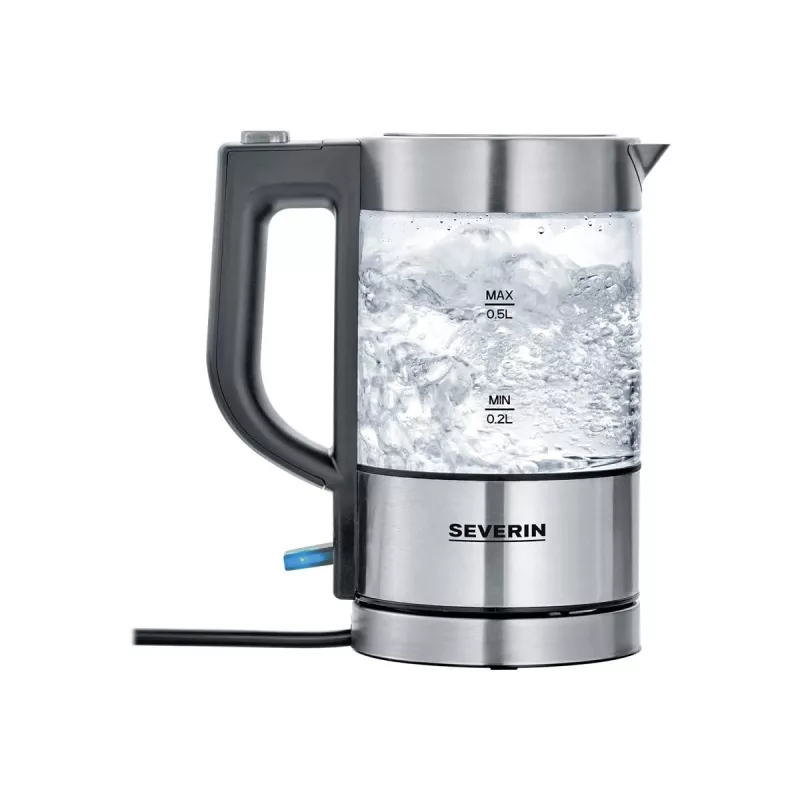 Severin WK 3472 Elektrinis virdulys 0,5 L Sidabrinis 1100 W (WK3472)