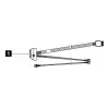 LENOVO ISG ThinkSystem SR650 V3 M.2 NVMe 2-Bay RAID kabelių rinkinys