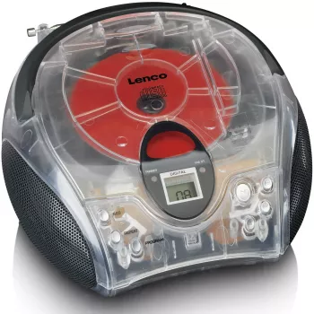 Nešiojamas radijas CD grotuvas Lenco SCD-24TR