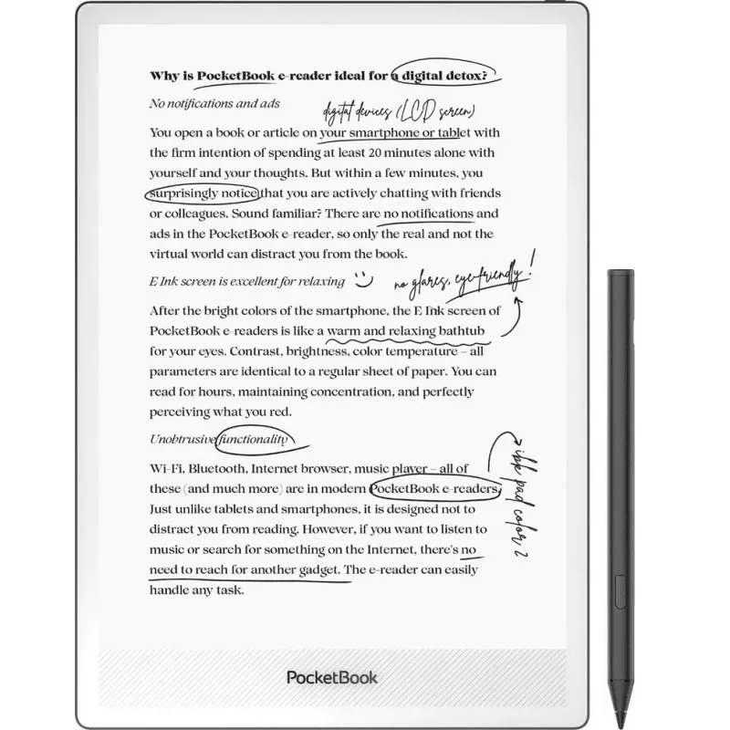 PocketBook InkPad One – matinė juoda