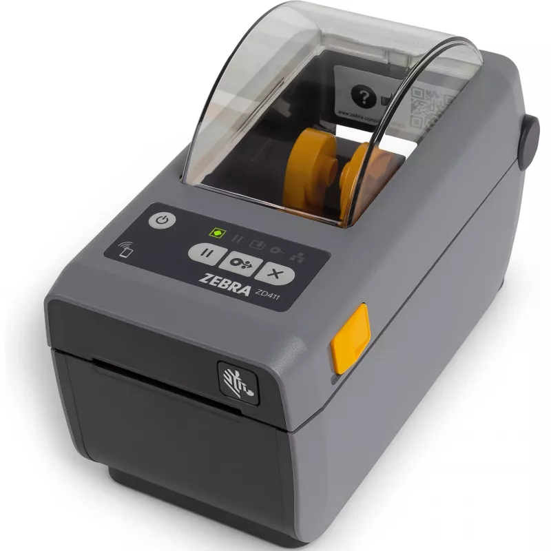 Zebra ZD411 etikečių spausdintuvas tiesioginis terminis 203 x 203 DPI 152 mm/s laidinis ir belaidis Ethernet LAN Bluetooth
