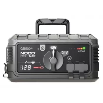 Paleidimo starteris NOCO GB500 6250A 12V/24V, nešiojamas akumuliatoriaus starteris automobiliams ir komercinėms transporto priemonėms