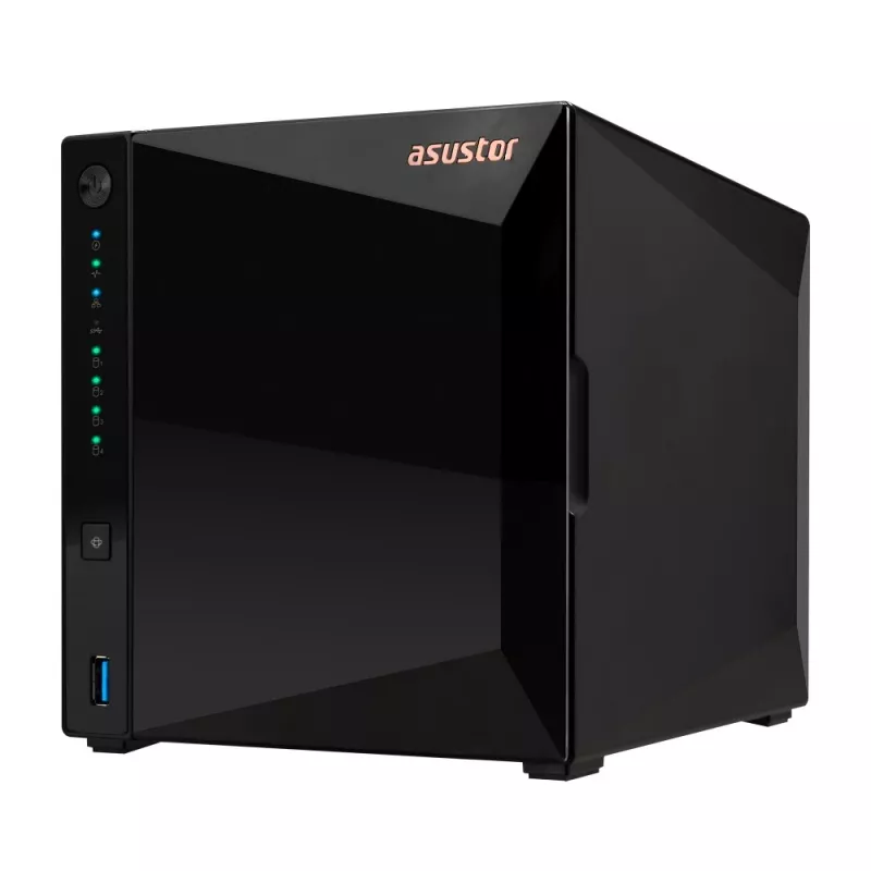 Asustor DRIVESTOR 4 Pro Gen2 AS3304T V2 NAS Realtek RTD1619B 2 GB DDR4 ADM Juodas