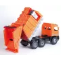 Žaislinis šiukšliavežis Lena Mercedes ZL-02026, 70 cm ilgio, mechaninė transporto priemonė