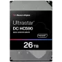 HDD Server WD/HGST ULTRASTAR DC HC590 (3,5 colio, 26TB, 512MB, 7200RPM, SATA 6Gb/s, 512E SE NP3) SKU: 0F65672