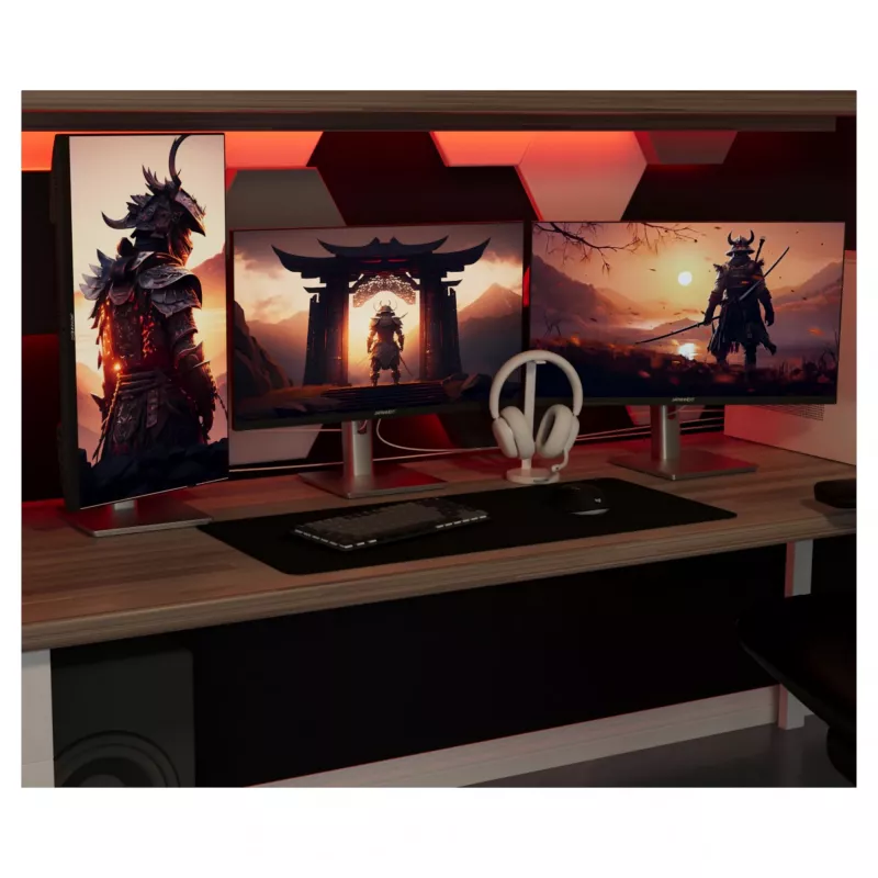 JAPANNEXT JN-I270FHD200F-HSP monitorius 68,6 cm (27 colių) Full HD LED sidabrinis