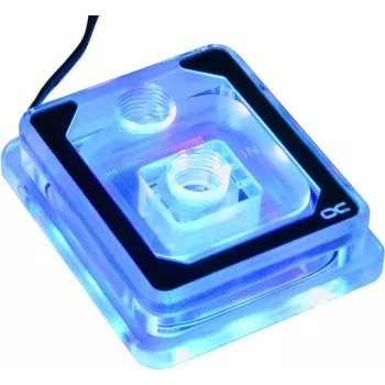 Alphacool 12955 vandens blokas – Plexiglas – permatomas – LGA 1150 (Socket H3), LGA 1151 (Socket H4), LGA 1155 (Socket H2), LGA 1156 (Socket H), LGA 1200 – 63 mm – 73 mm