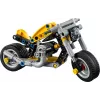 LEGO TECHNIC 42225 Geltonas motociklas