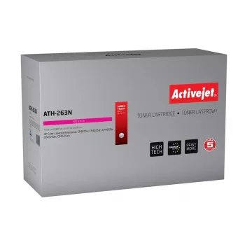 Kasetė su toneriu ActiveJet ATH-263N magenta, suderinama su HP, 11 000 puslapių, vienetinis paketas, įmontuotas būgnas
