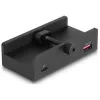 DeLOCK 64284 USB Hub Type-A 5000 Mbit/s Juodas