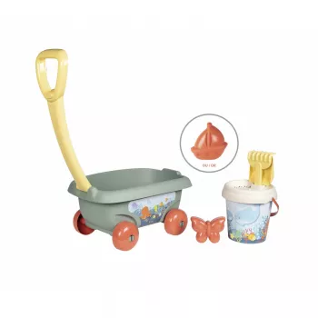 Smėlio žaislų rinkinys Simba-Dickie Smoby 867034 – plastikinis, įvairiaspalvis, nuo 1 metų