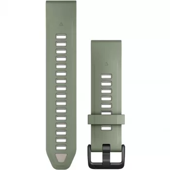 Garmin QuickFit 20 mm keičiamas dirželis 010-13391-02 žaliai pilka
