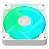APNX FP1-120 WH 120mm ARGB PWM korpuso ventiliatorius - Baltas