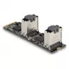 DeLOCK keitiklis M.2 2280 Key B+M vyriškas į 8 x SATA