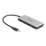 DeLOCK 64261 USB 3.2 Gen 1 Type-C šakotuvas 10000 Mbit/s juoda pilka