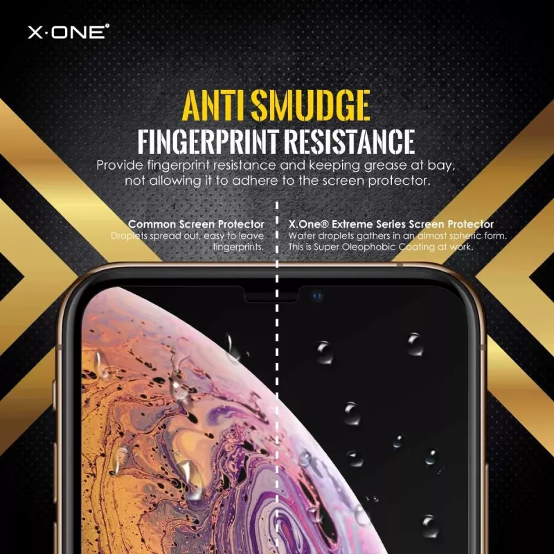 Apsauginis ekrano stiklas Shock Eliminator X-ONE, skirtas iPhone 7 Plus – juodas