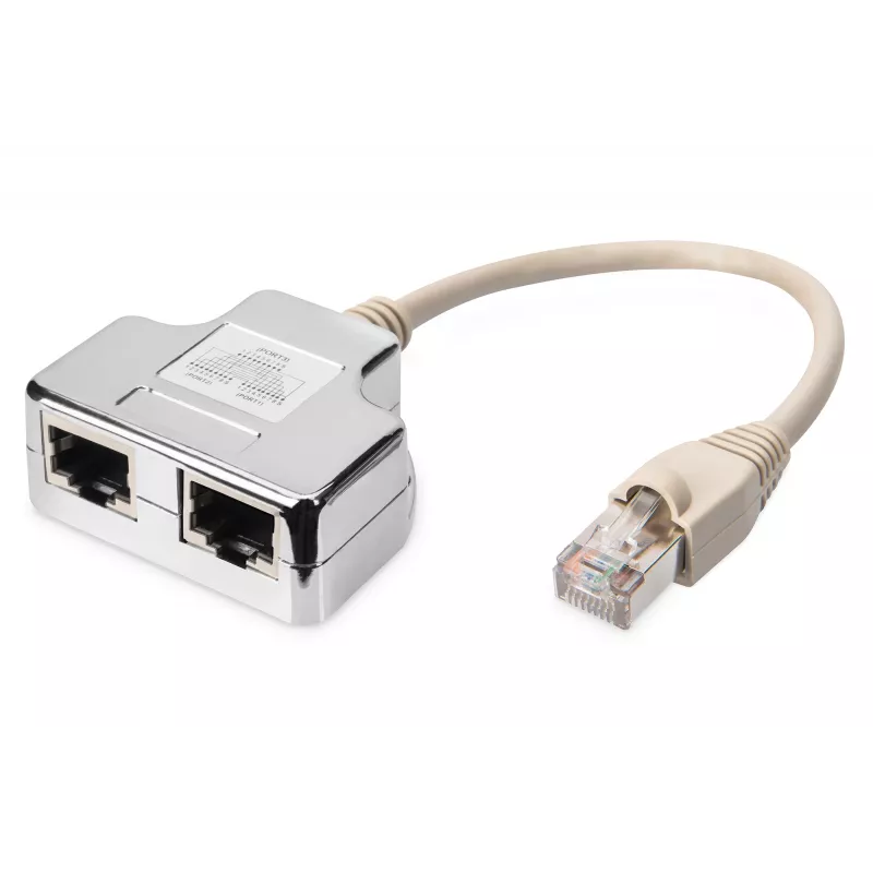Adapteris Patch Cable Digitus CAT 5e ekranuotas 1:1