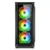 PC korpusas Sharkoon TK4 RGB Midi Tower juodas