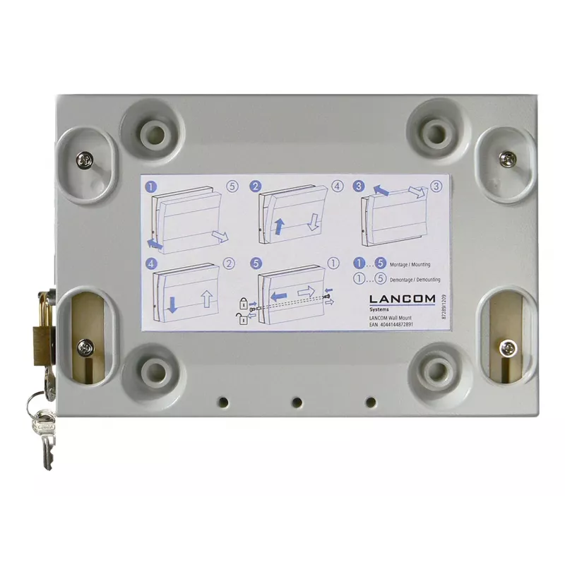 Laikiklis prie sienos LANCOM Systems įrenginiams, modelis 61349, pilka