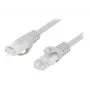 Tinklo kabelis LANBERG PCU6-10CU-0025-S Cat6 U/UTP 0,25 m RJ-45 tiesinis, pilkas, 10000 Mbit/s