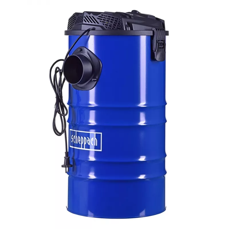 Scheppach Dc100 65L 1200W dulkių siurblys 230V, mėlynas