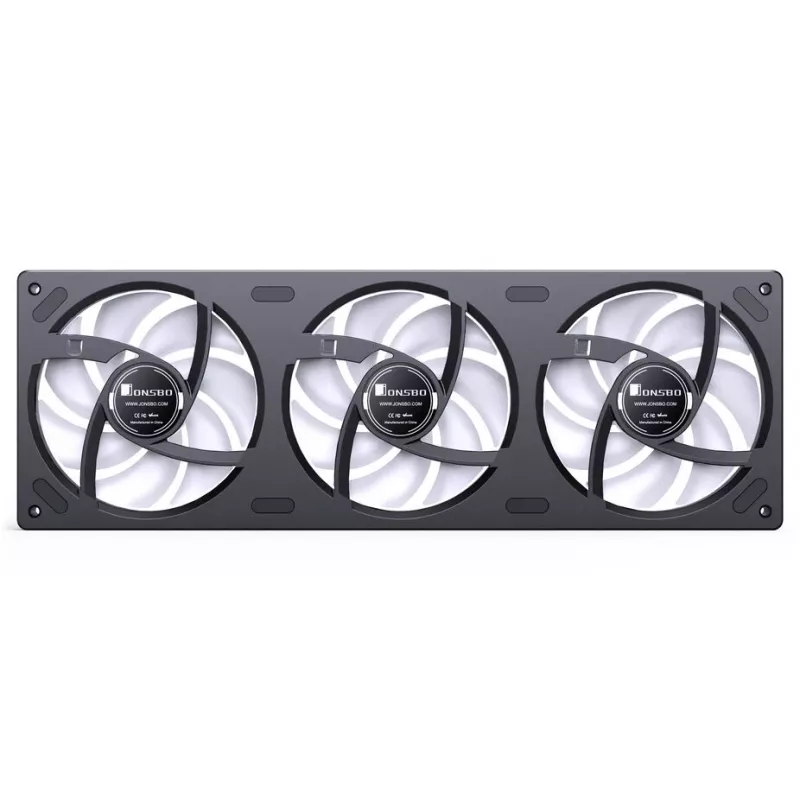 Jonsbo ZB-360 Reverse Blade PWM ARGB 360mm ventiliatorių rinkinys (juodas)