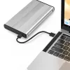 QOLTEC išorinis dėklas kietajam diskui HDD/SSD 2.5 colio SATA3, USB 3.0