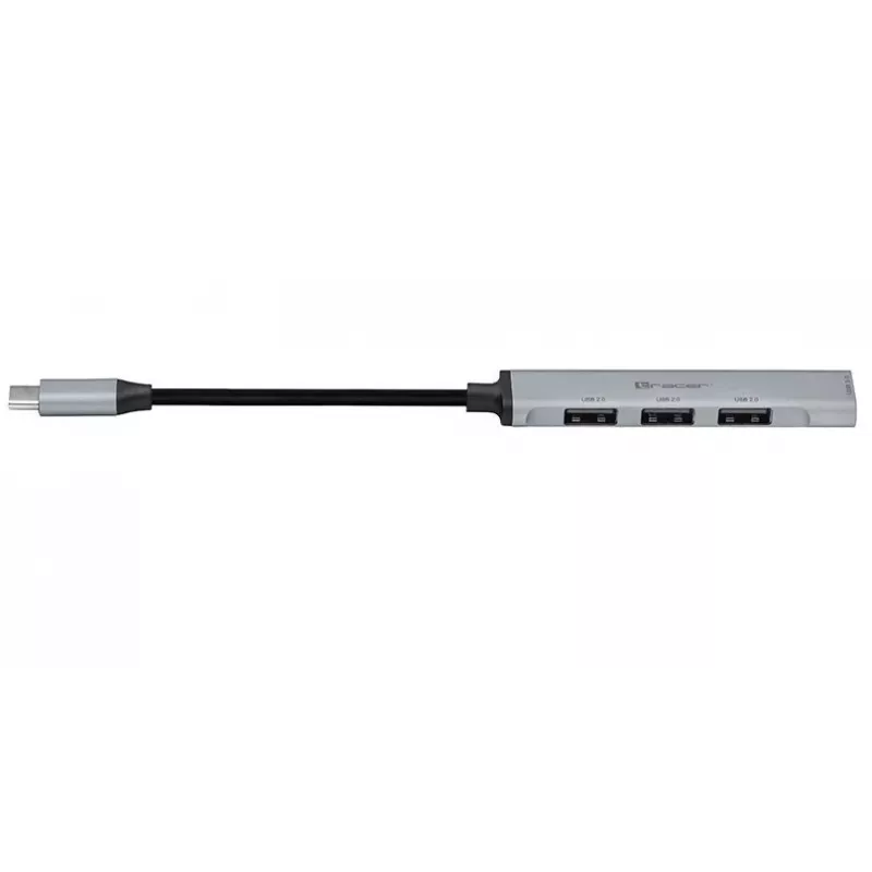 Tracer H40 USB Type-C aliuminio USB 3.0/2.0 šakotuvas