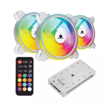 ARGB apšvietimo rinkinys White Shark Nebula-2 5V RGB (NEBULA-2-W)