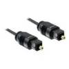 Optinis garso kabelis Toslink DeLOCK 82880 2m juodas