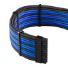 CableMod PRO ModMesh 12VHPWR kabelio prailginimo rinkinys juoda/mėlyna – 12VHPWR GPU maitinimo prailginimas