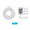 LED juostinis apšvietimas Vention PAEWH 2 m, USB maitinimas 5V, RGB su IR nuotolinio valdymo pulteliu, dvipusė lipni juosta