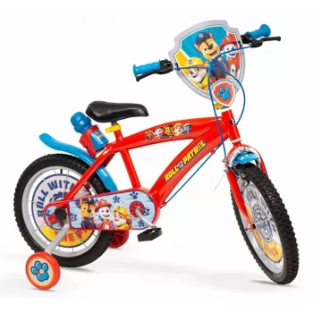 Vaikiškas dviratis Toimsa 16 colių Paw Patrol raudonas modelis 1678