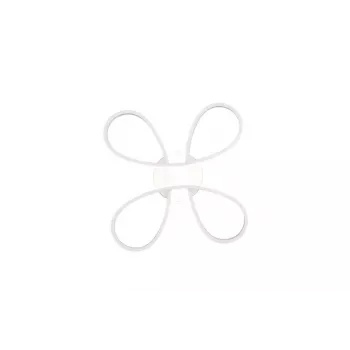 LED lubinis šviestuvas TRIO Fly 40 cm, 4000K, matinė balta