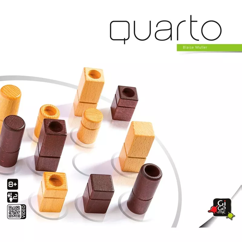 Stalo žaidimas G3 Quarto (strateginis) – 20 min. trukmė, nuo 8 metų
