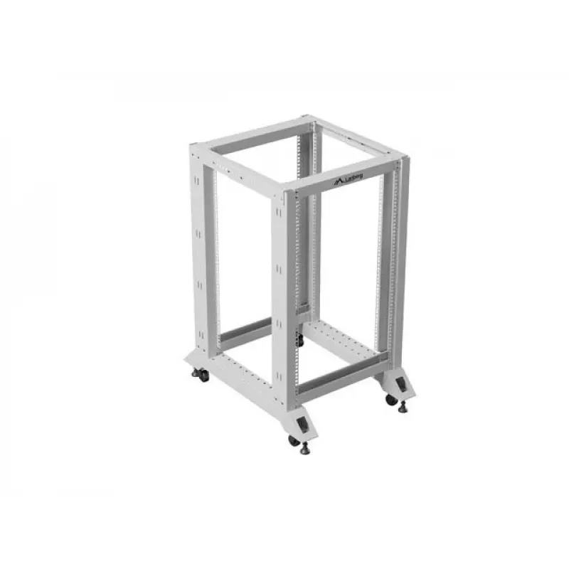 Atviras stovas 19 inch 18U 600x800 pilkas