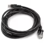 Cat5E UTP pataisos kabelis, 2 m, juodas