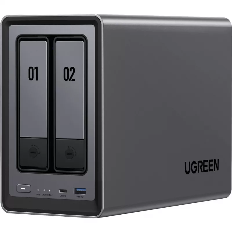 DXP2800 + 2x 4 TB Seagate IronWolf HDD rinkinys, NAS