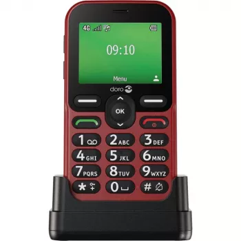 Mobilusis telefonas Doro Leva E10 2,4 colio raudonas