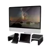 Ergonominis monitoriaus stovas ant stalo, reguliuojamas plotis, iki 25 kg