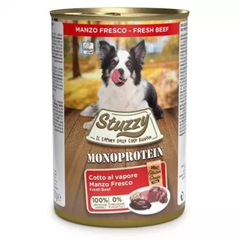 STUZZY Monoprotein Beef šlapias šunų maistas - 400 g