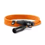 RØDE XLR3M-O garso kabelis 3 m XLR oranžinis Kištukas į Lizdą