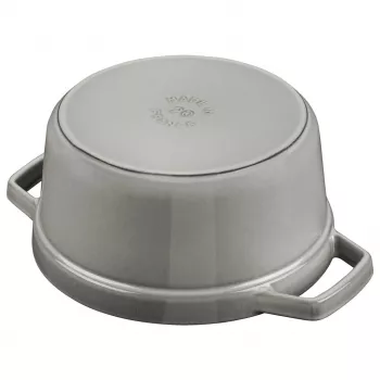 Staub 40509-312-0 puodas 5,25 L Apvalus Graphite, Pilka