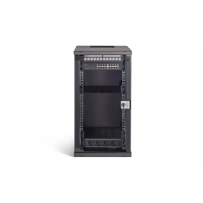 Sieninis tinklo stovas Digitus DN-49105-SET 12U 60 kg IP20