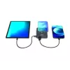 Power Bank Port Designs 907005 10000 mAh belaidžiu įkrovimu juodas