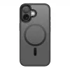 nevox StyleShell Invisio dėklas iPhone 17 6,3 col. suderinamas su MagSafe juodas (2542)