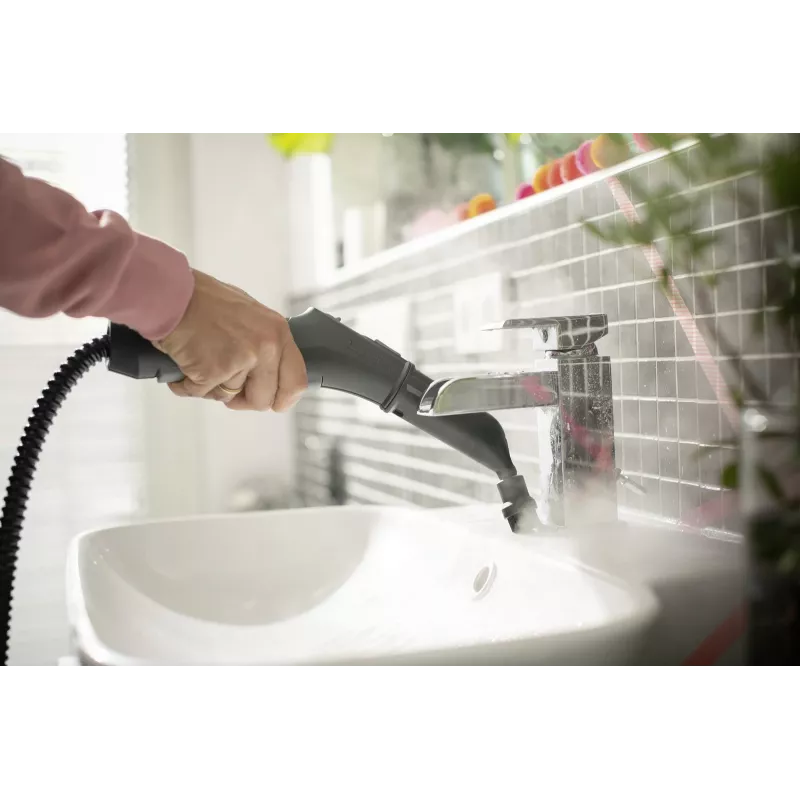 Cilindrinis garų valytuvas Kärcher SC 3 EasyFix — 1900 W, 1 l bakas, 3.5 bar, 2.2 m žarna