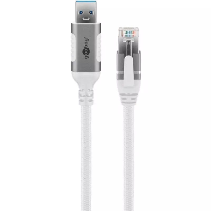 USB-A 3.2 Gen1 į RJ-45 LAN adapteris, eterneto kabelis